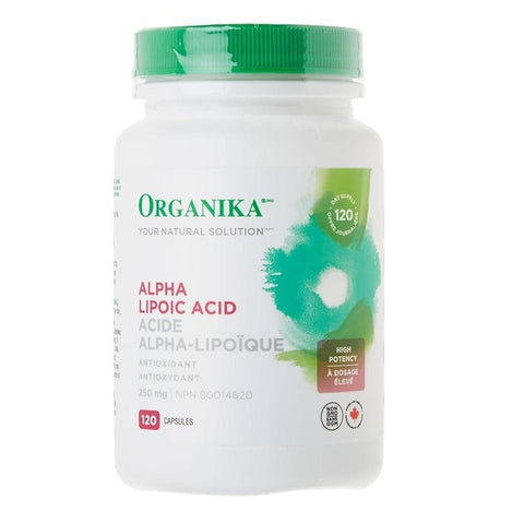 Organika Alpha Lipoic Acid 120 Capsules