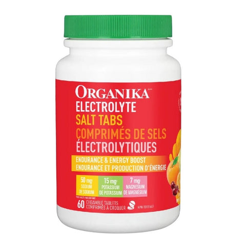 Organika Electrolyte Salt Tablets 60 Tablets