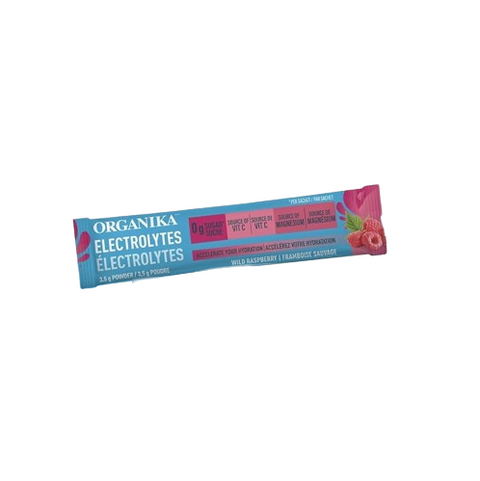 Organika Electrolytes Wild Raspberry Packet 3.5g