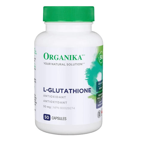 Organika L-Glutathione 50mg (Various Sizes)