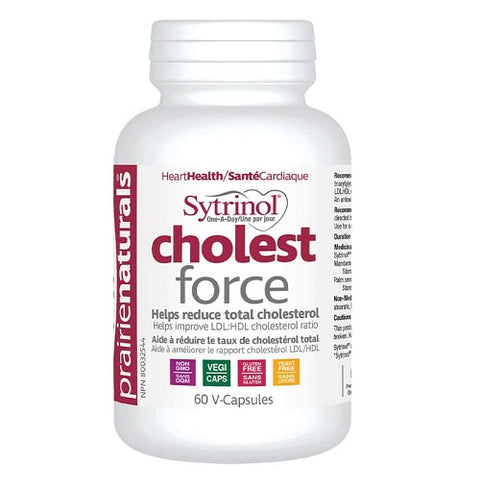 Prairie Naturals Syntrinol Cholest Force 60 Veg Capsules