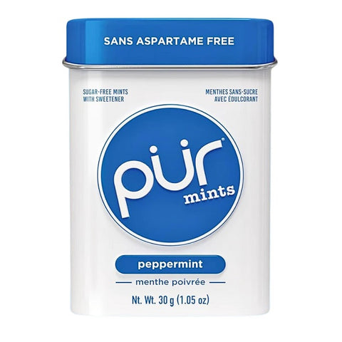 PUR Mints Aspartame Free 12 x 30g (Various Flavours)