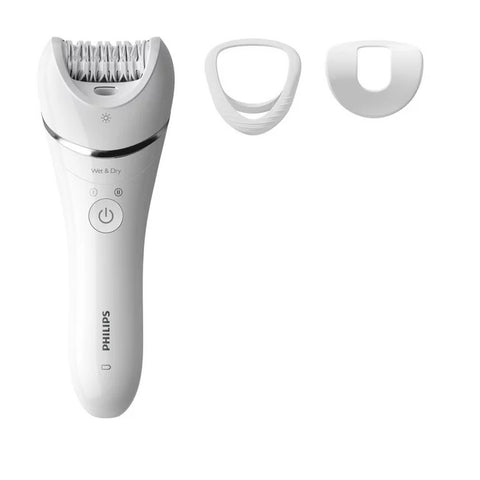 Philips Epilator Series 8000 Wet & Dry Epilator - YesWellness.com