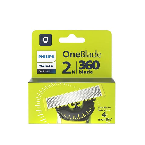 Philips OneBlade 360 Flex Blade 2 Blades 