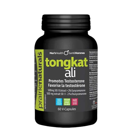 Prairie Naturals Tongkat Ali 60 Veg Capsules - YesWellness.com