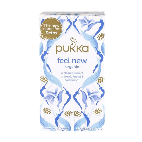 Pukka Feel New Aniseed Fennel & Cardamom Organic Herbal Tea 20 Sachets