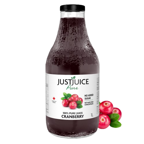 Just Juice Pure Juice 1L Cranberry - Yeswellness