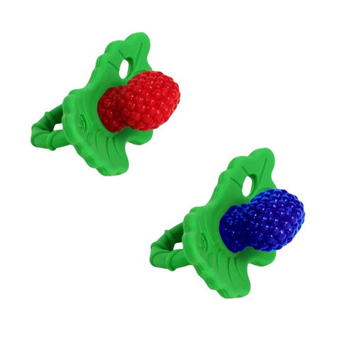 Razbaby RaZberry Teether Red & Dark Blue 3M+