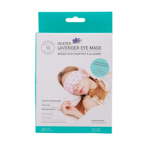 Relaxus Beauty Heated Lavender Eye Mask