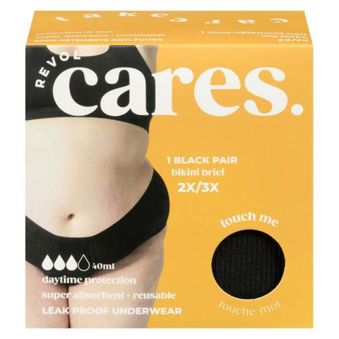 Revol Cares Essentials Bikini Brief Black