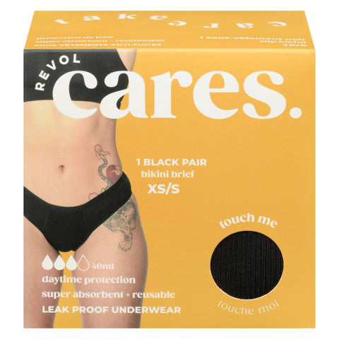 Revol Cares Essentials Bikini Brief Black