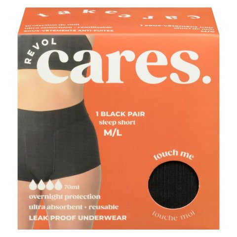 Revol Cares Essentials Sleep Short Black