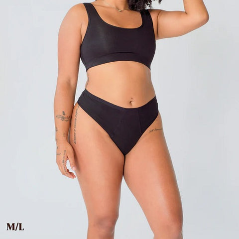 Revol Cares Essentials Thong Black