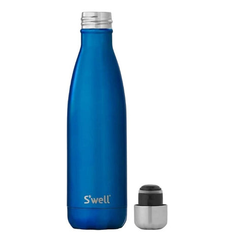 S'well Recycled Original with Sleeve-Blue Ocean Water Bottle 17oz