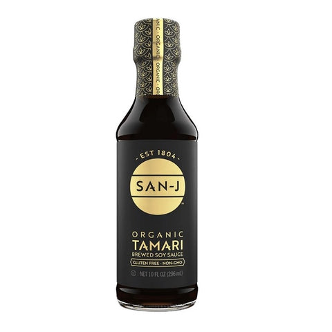 San J Organic Gold Label Tamari Sauce (Various Sizes)