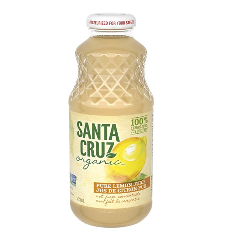 Santa Cruz Organic Lemon Juice 473mL