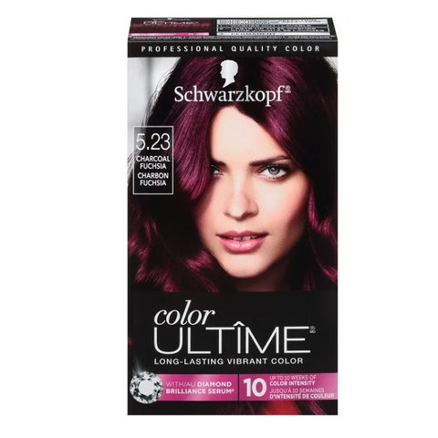 Schwarzkopf Color Ultime Long Lasting Vibrant Color 1 Application Charcoal Fuchsia 