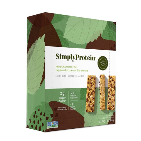 SimplyProtein Plant Based Snack Bars 12 x 40g