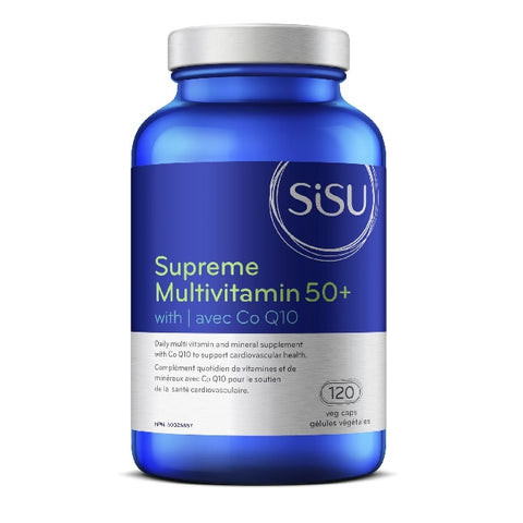 Sisu Supreme Multivitamin 50+ with CoQ10