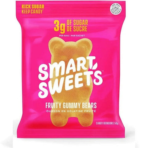 Expires January 2025 Clearance SmartSweets Fruity Gummy Bears 12 x 50g