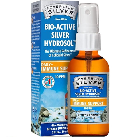 Expires April 2025 Clearance Sovereign Silver Immune Support Vertical Spray 59 mL