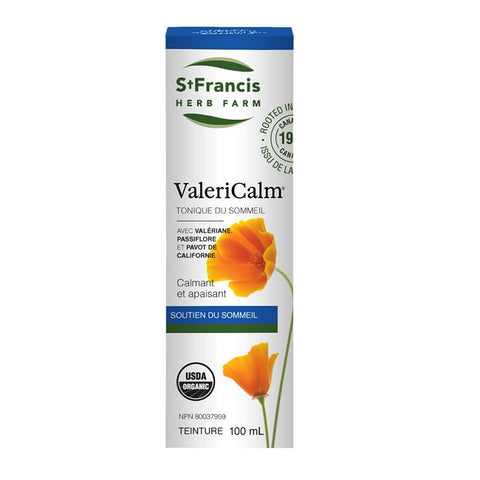 St. Francis Herb Farm ValeriCalm Sleep Support Tincture (Various Sizes)