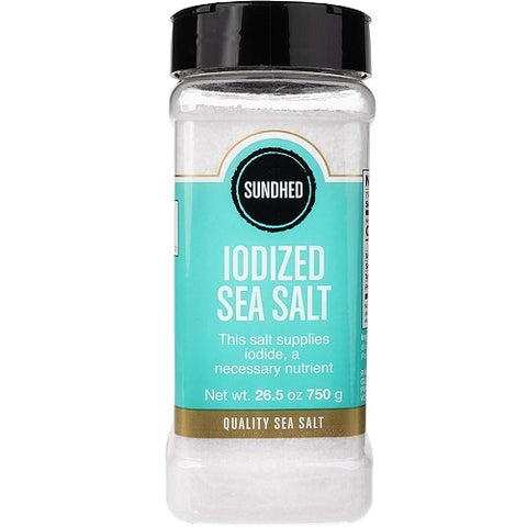 Sundhed Iodized Sea Salt Coarse 750g