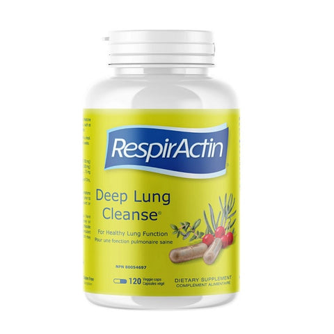 Sunforce Deep Lung Cleanse 120 Veggie Capsules - YesWellness.com