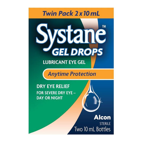 Systane Lubricant Eye Gel Drops Anytime Protection (Various Sizes)