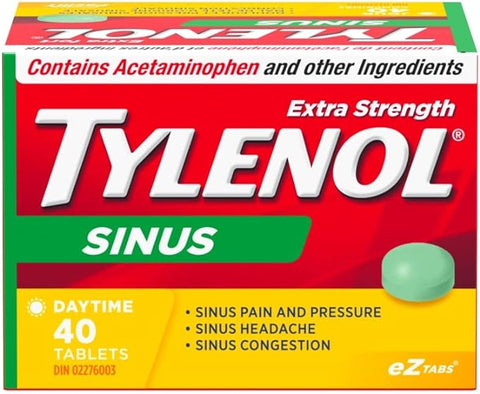 Tylenol Sinus Extra Strength Daytime (Various Tabs)