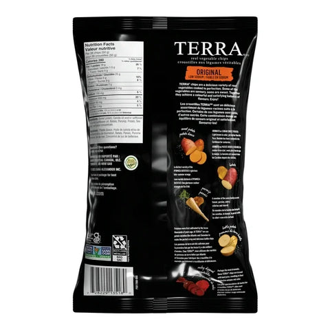 Terra Chips Original Low Sodium Vegetable Chips 141g