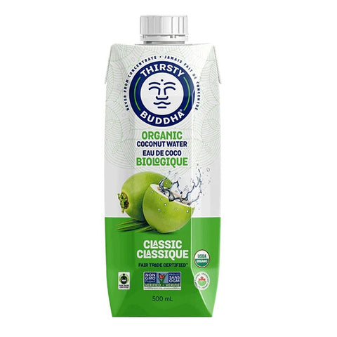 Thirsty Buddha Organic Coconut Water (Various Sizes)