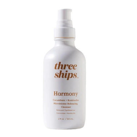 Three Ships Harmony Cucumber & Kombucha Microbiome Balancing Cleanser 60mL