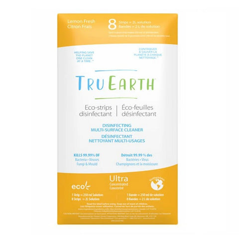 Tru Earth Disinfecting Multi-Surface Disinfectant & Cleaner 8 Count - YesWellness.com