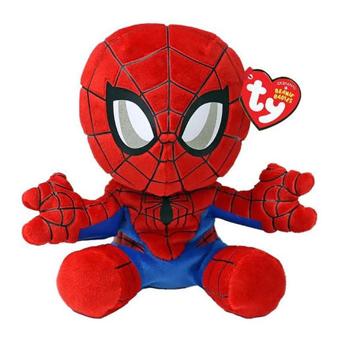 Ty Beanie Babies Marvel Spider-Man Soft Body