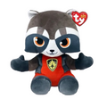 Ty Beanie Babies Raccoon Rocket Soft Body