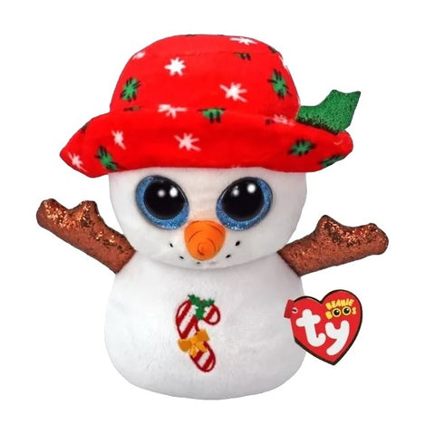 Ty Beanie Boos Snowman BRRNIE Regular 6"