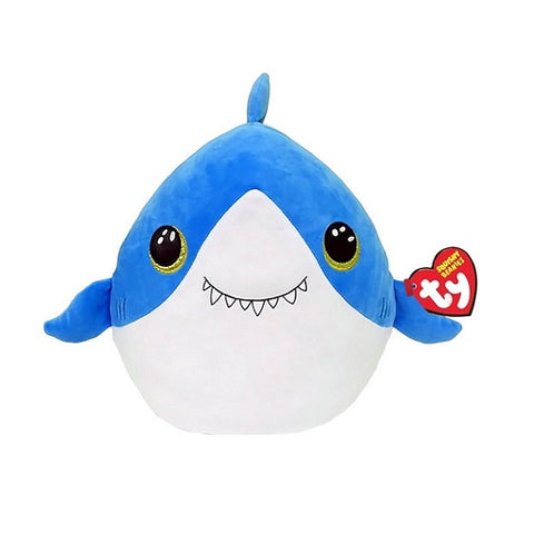 Ty Squishy Beanies Squish A Boos Plush Finsley Shark 14 Inches - YesWellness.com