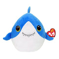 Ty Squishy Beanies Squish A Boos Plush Finsley Shark 14 Inches