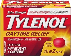 Tylenol Daytime Relief  20 Tabs - Yeswellness.com