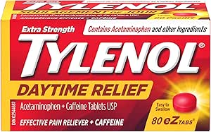 Tylenol Daytime Relief  80 Tabs - Yeswellness.com