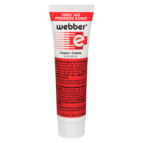 Webber First Aid Vitamin E Cream 50g