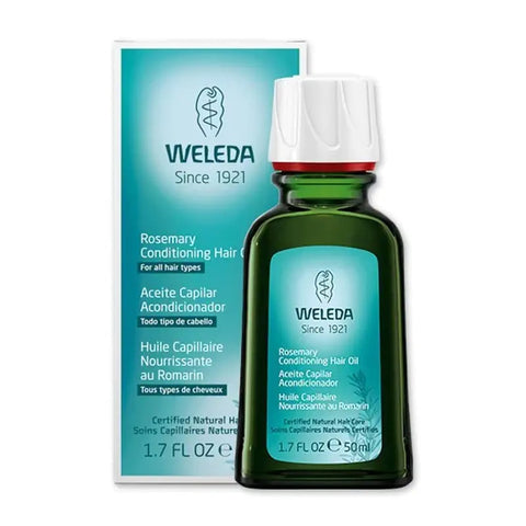 Weleda Rosemary Conditioning Hair Oil 50mL - Yeswellness.com