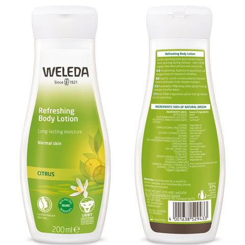 Weleda Refreshing Body Lotion 200mL - Yeswellness.com