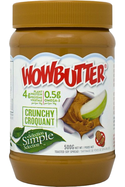 Wowbutter Toasted Soy Spread Crunchy 500g