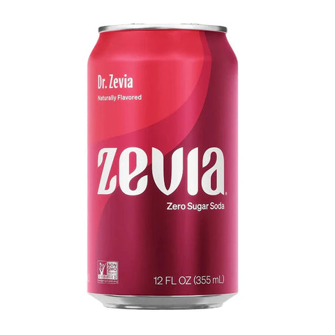 Expires January 2025 Clearance Zevia Zero Sugar Soda Dr.Zevia 6 x 355mL