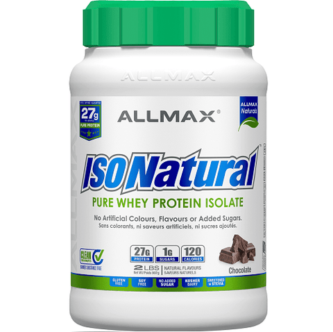 Expires January 2025 Clearance Allmax Nutrition Isonatural Pure Whey Protein Isolate