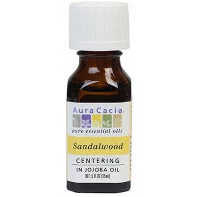 Aura Cacia Centering Sandalwood Oil 15 ml