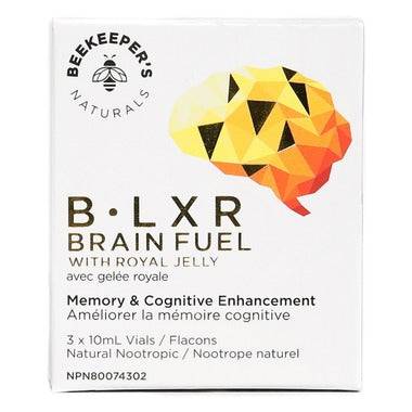 Expires January 2025 Clearance Beekeeper's Naturals B. LXR Brain Fuel 6 x10mL Vials