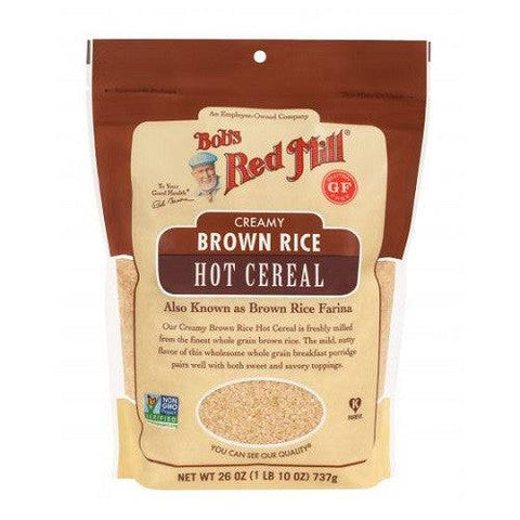 Expires March 2025 Clearance Bob's Red Mill Creamy Brown Rice Hot Cereal 737g